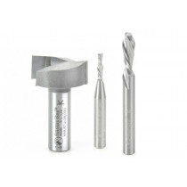 ABS301 - Axiom 3pc CNC Starter Bit Set For AR Series by Amana Tool